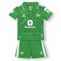 Dětský Fotbalový dres Real Betis 2023-24 Venkovní Krátký Rukáv (+ trenýrky)